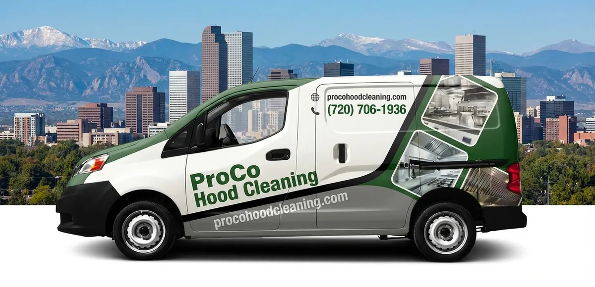 ProCo Hood Cleaning work van